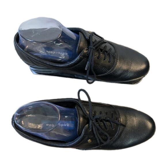 Easy Spirit ESMotion Anti-Gravity Black Leather Lace Up Oxford Sz 9.5NN - Picture 3 of 8
